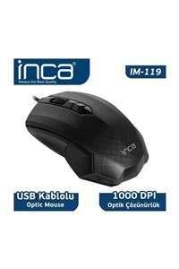 Inca Im-119 Usb Siyah Optik Mouse