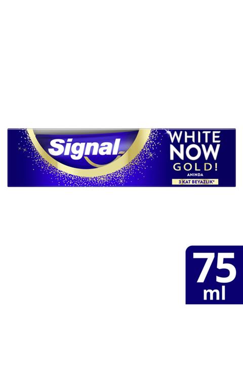 Signal White Now Anında Beyazlık Gold Diş Macunu 75 Ml