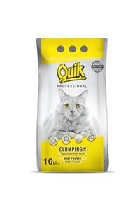 Quik Bentonit 10 Lt Ince Kedi Kumu (pudra Kokulu)