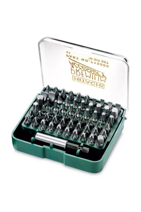 HITACHI Profesyonel Vidalama Uç Seti Hitachi 715000 61 Parça