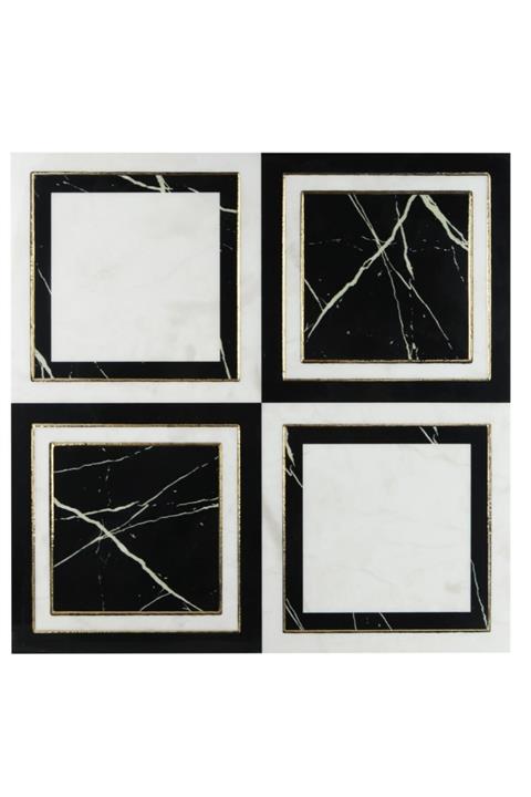 EVA BANYO Evarts Dekor 60*60 Sıyah E-1305