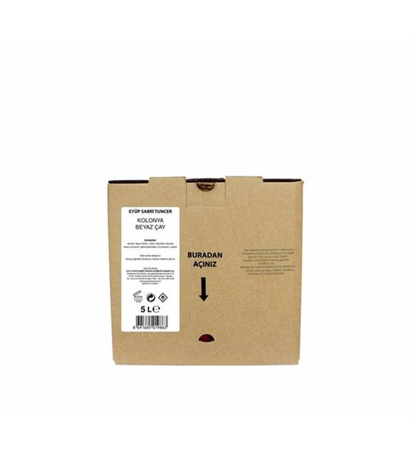 Eyüp Sabri Tuncer Beyaz Çay Kolonyası 5lt Bag In Box Endüstriyel