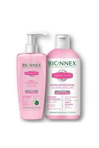 Bionnex Sensitiva Misel Solüsyon 250ml + Sensitiva Yüz Yıkama Jeli 200ml