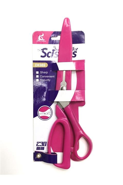 Hobigram Plastik Renkli Makas -mks-1004