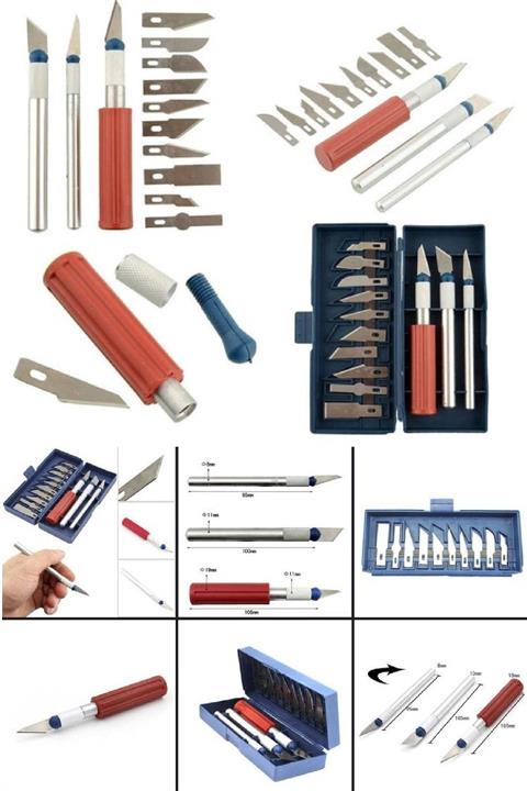 BİTERSE 13 Parça Hobi Neşter Seti Asorti