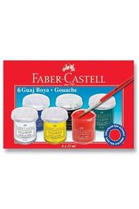 Faber Castell : 6 Renk Guaj Boya