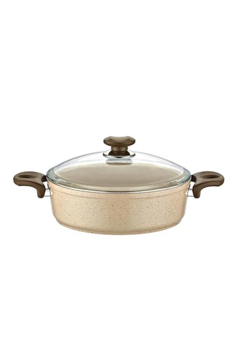 gülsan Safran Granit Basık Tencere 28 Cm