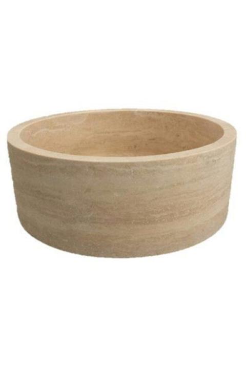 raymer Tezgah Üstü Silindir Doğaltaş Lavabo