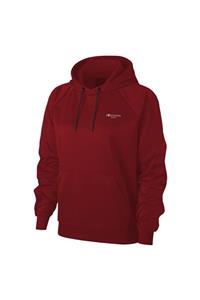 POSEIDONSTORM Kadın Bordo Günlük Sporcu Büyük Beden Sweatshirt 3xl-9xl Kapüşonlu M2