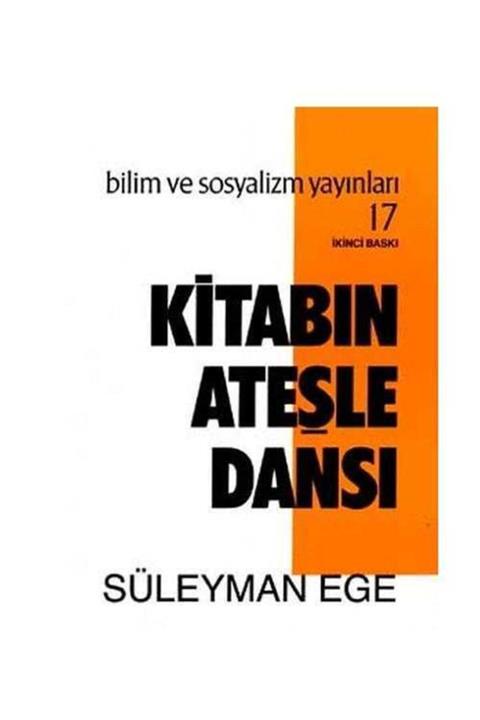 KitapSever Kitabın Ateşle Dansı - Süleyman Ege