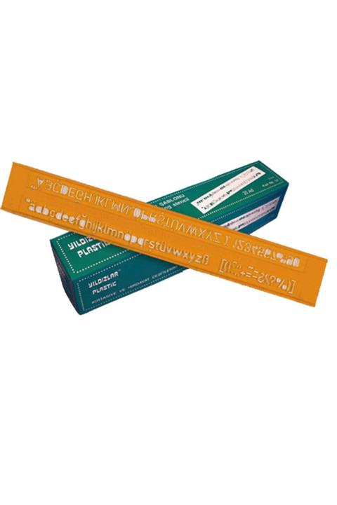 Yıldızlar Yayınları Yıldızlar Kod:054 Teknik Yazı Şablonu 10 Mm