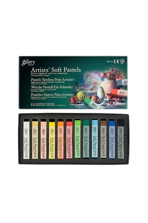 Mungyo Gallery Artists` Soft Pastel 12 Renk Tam Boy