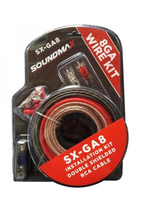 Soundmax Sx-awg 8 Ga Oto Anfi Set Kablosu