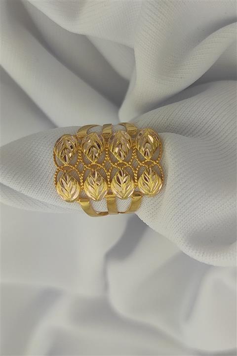 Mehmet Ata Kuyumculuk 14 Ayar Lale Çiçek Yüzük