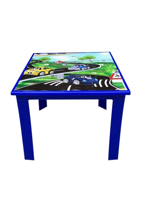 Notpa Plastik Mavi Çocuk Masası 1-5 Yaş Arası