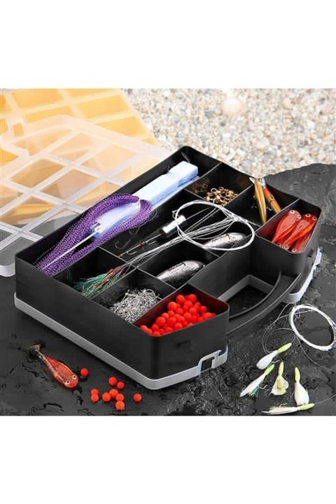 BSF Group Takım Alet Çantası Çift Taraflı Olta Çivi Boncuk Kutusu