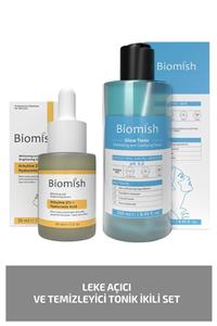 Biomish Leke Açıcı Serum Ve Temizleyici Tonik Ikili Set