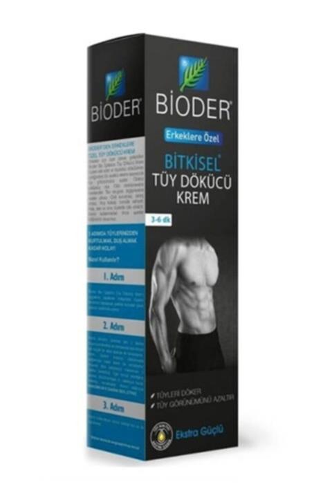 Bioder Ekstra Güçlü Tüy Dökücü Krem 100ml - Erkeklere Özel