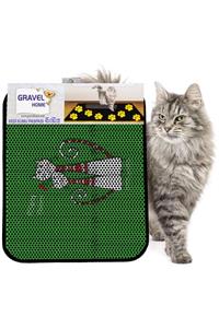 Gravel Kedi Kumu Paspası Yeni Sezon 45 X 60 Cm Nrszn0032