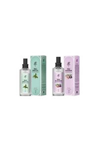 Rebul Green Tea Sprey Kolonya 100 Ml+ Fig Blossom Sprey Kolonya 100 Ml 2'li Set