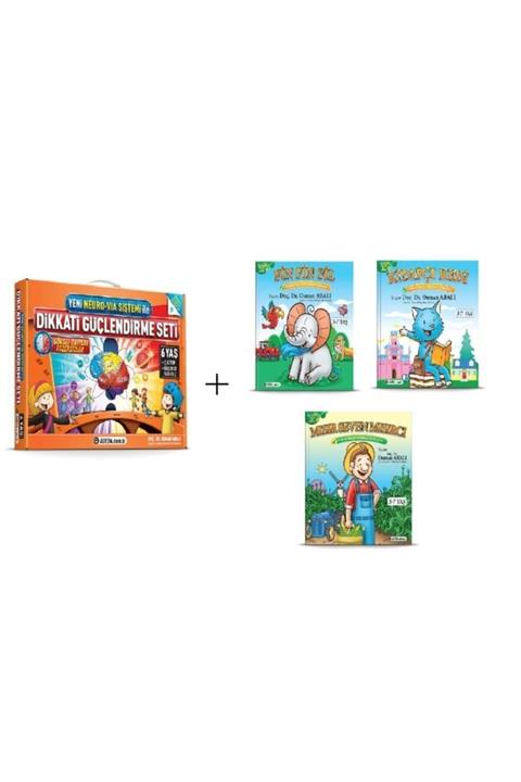 Adeda Osman Abalı 6 Yaş Dikkati Güçlendirme Seti Dgs +hikaye Seti