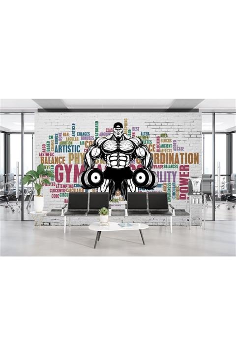 Özen Duvar Kağıtları Spor Salonu Duvar Kağıdı Vücut Geliştirme Salonu