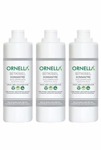 ORNELLA Bitkisel Duş Şampuanı 750 Ml (3 Lü Set)