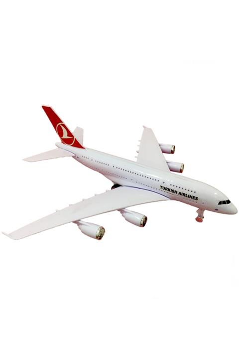 Beyaz At Yılın Ilk Fırsatları - A380 Sürtmeli Uçak 37 Cm. - ™ ®