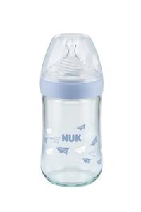 Nuk Cam Biberon Nature Sense 240 Ml Mavi 0-6 Ay