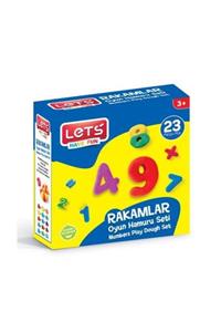 Lets Oyun Hamuru Rakamlar Seti 23 Parça