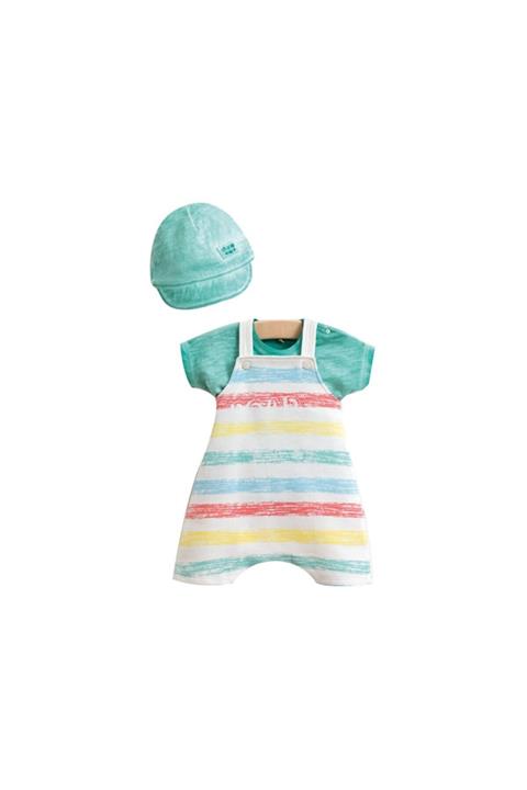 Wogi 3'lü Salopet Set W-5225