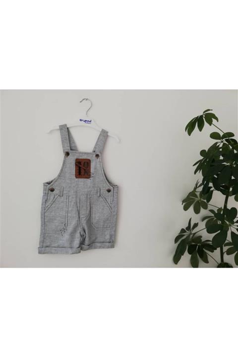 Oryeda Erkek Bebek Gri Salopet