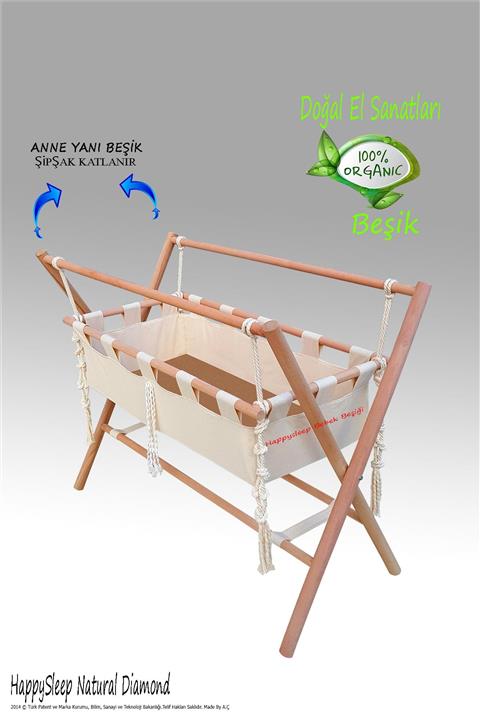 HappySleepBebekBeşiği Şipşak Topla Katla Beşik