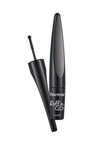 Flormar Siyah Eyeliner - Roll'n Go Liner Black 869060445230