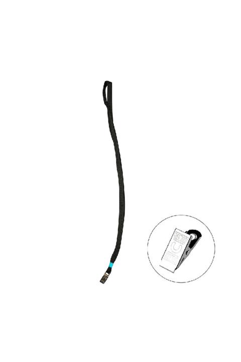 SARFF Metal Klipsli Boyun Askı Ipi Siyah