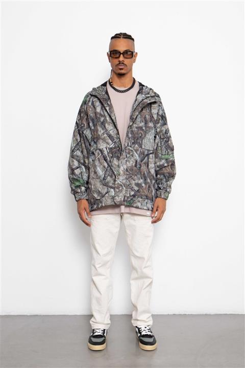 Machinist Hunter Kamuflaj Oversize Erkek Yağmurluk