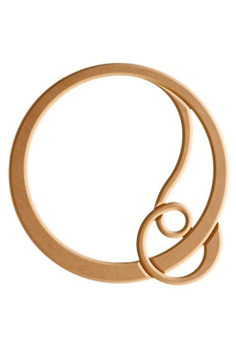 Bendegan Cilasız Bukle Ayna Çerçevesi Ham