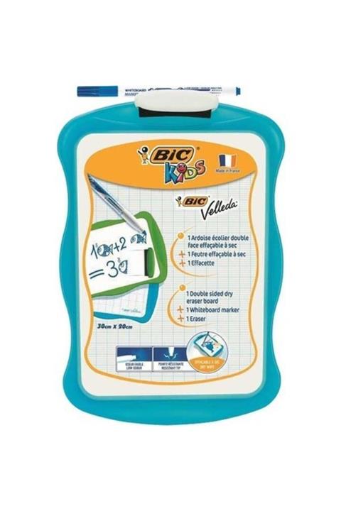 Bic Mini Beyaz Yazı Tahtası + Tahta Kalemi + Silgi Ücretsiz Kargo