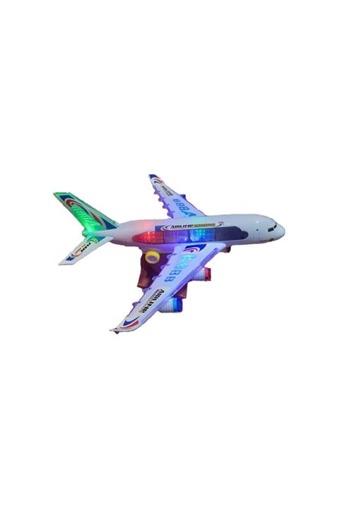 berattoys Pilli Sesli Işıklı Uçak