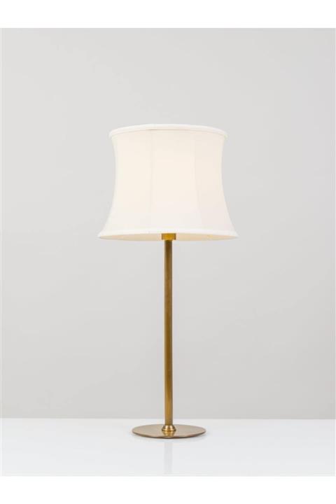 Bahar Aydınlatma Bahar Krem Başlıklı Pirinç Abajur -1524