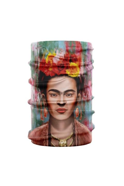 bobaringa Unisex Yeşil Dijital Baskılı Boyunluk