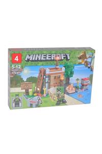 elife Es66057-4 Lego Yapı Oyuncak Seti Minecraft My World Serisi 172 Parça