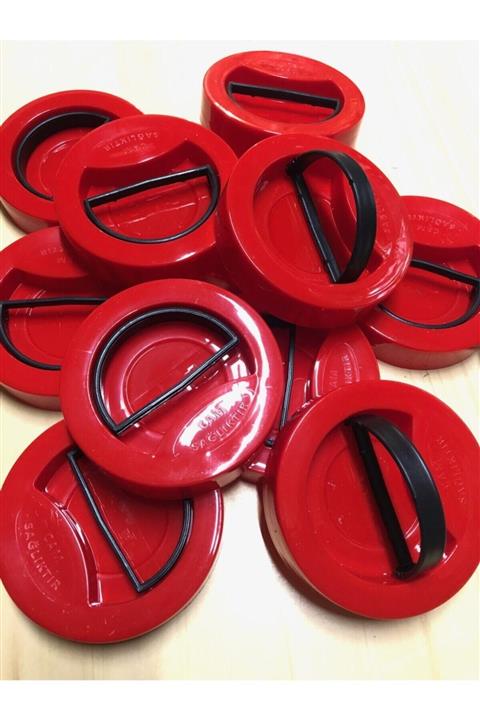 MUTLUMODA Kavanoz Kapağı Plastik 100 Mm (5 Adet)