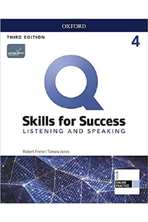 OXFORD UNIVERSITY PRESS Q Skills For Success 4 - Listening And Speaking With Online Practice