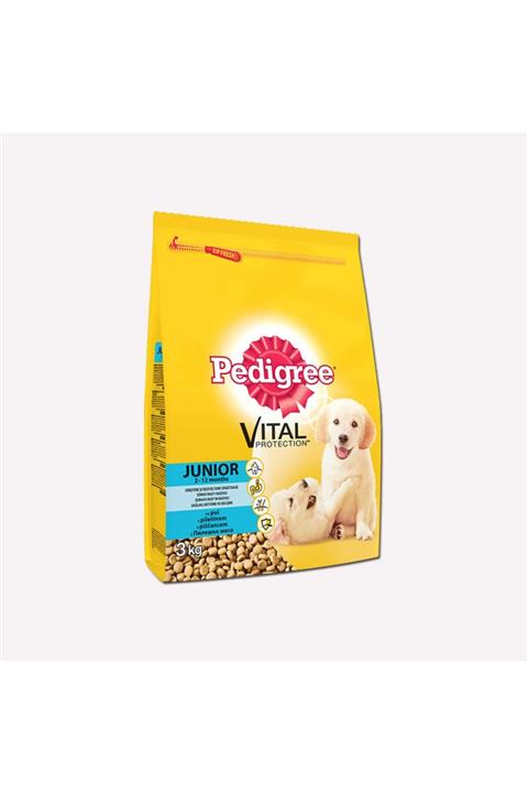 Pedigree Tavuk Ve Pirinçli Kuru Yavru Köpek Maması 3 Kg