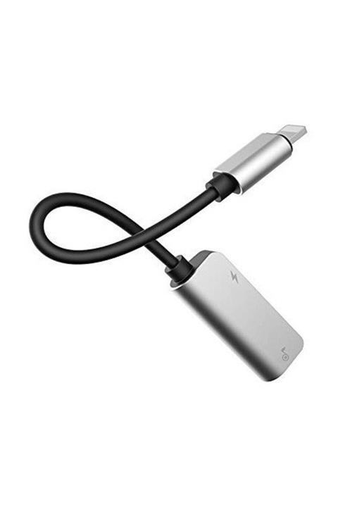 Syronix Apple iPhone Lightning 2in1 Aux 3.5mm Kulaklık Dönüştürücü Şarj Girişli Adaptör