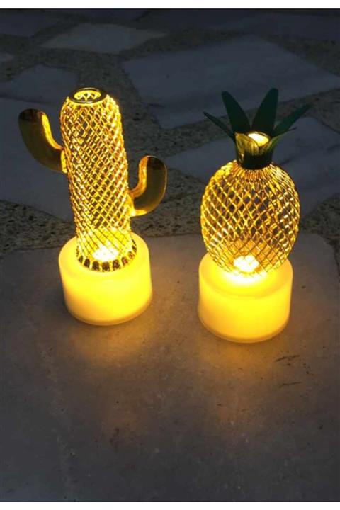 CandleLight Pilli Mum Dekoratif Gün Işığı Restaurant Romantik Yemek Masası Mumları Dekorasyon Için 2 Si Birarada