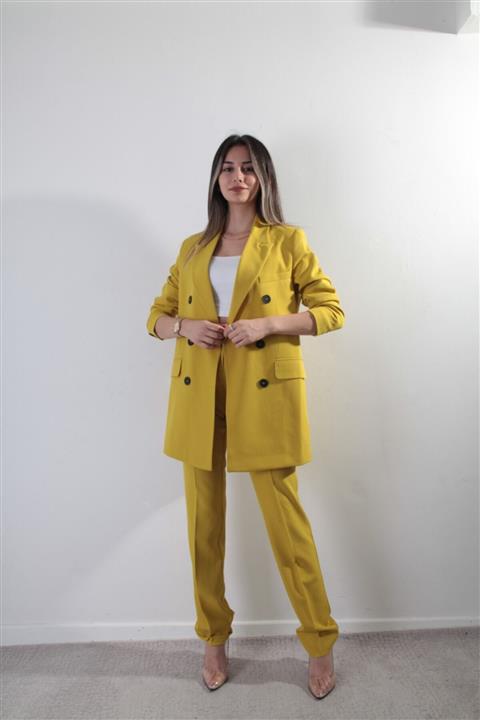 laper iç giyim Blazer Ceket Takım Pantolon