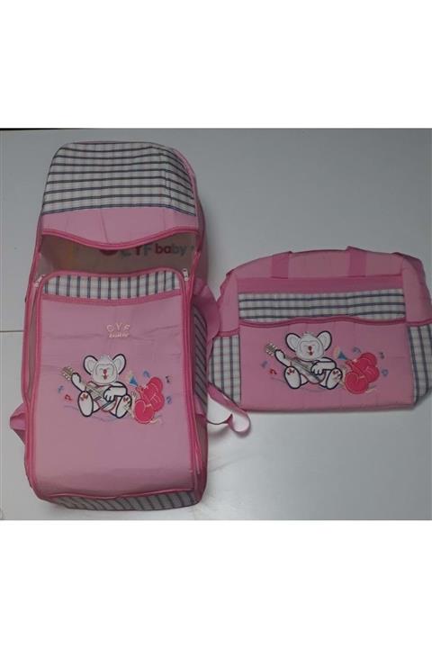 BAŞAK ÇOCUK GİYİM Bcg 220065 Gitarli Ikili Tasima - - Pembe - Standart