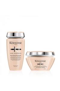 Kerastase Curl Manifesto Bain Hydratation Douceur 250ml+curl Manifesto Masque Beurre Haute Nutrition 200ml